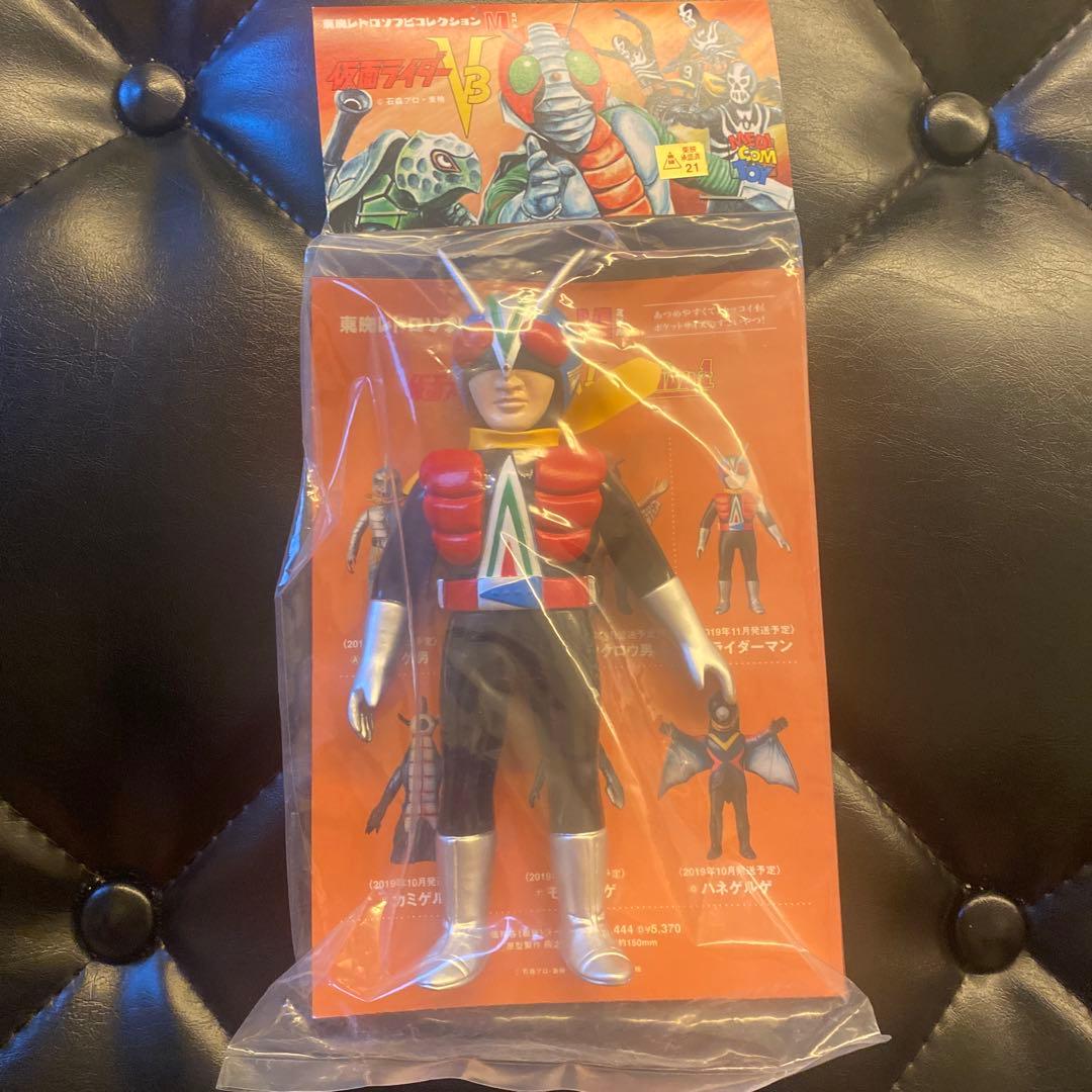 東映レトロソフビコレクション　ライダーマン　セット