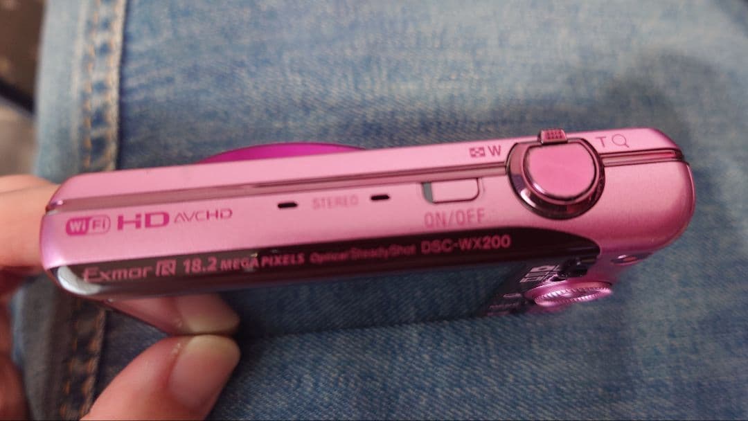 Sony Cyber-shot DSC-WX200 ピンク