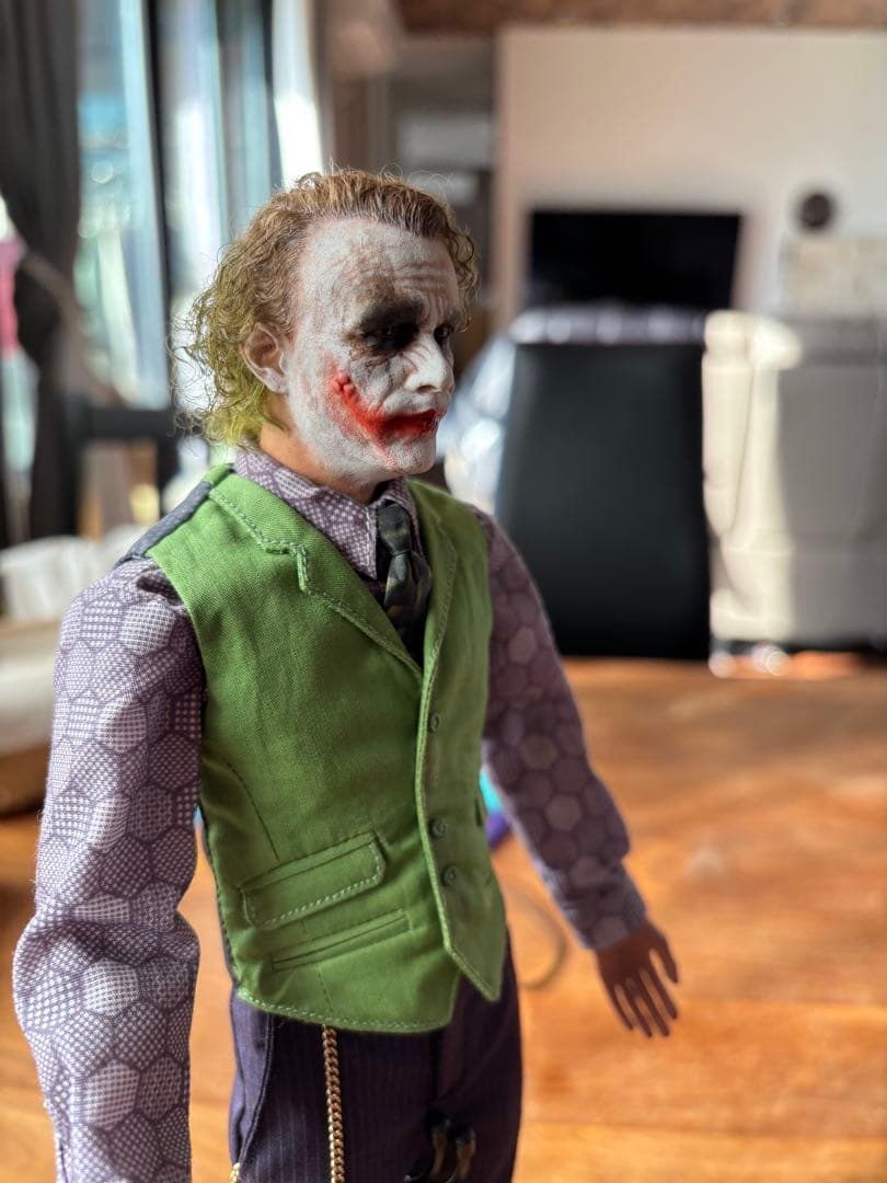 1/6 ジョーカー　カスタム　植毛ヘッド　バットマン　ホットトイズ等　おまけ付