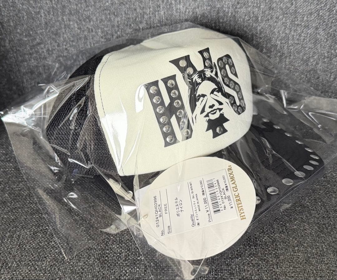 HYSTERIC GRAMMAR スタッズ　メッシュキャップ　正規品