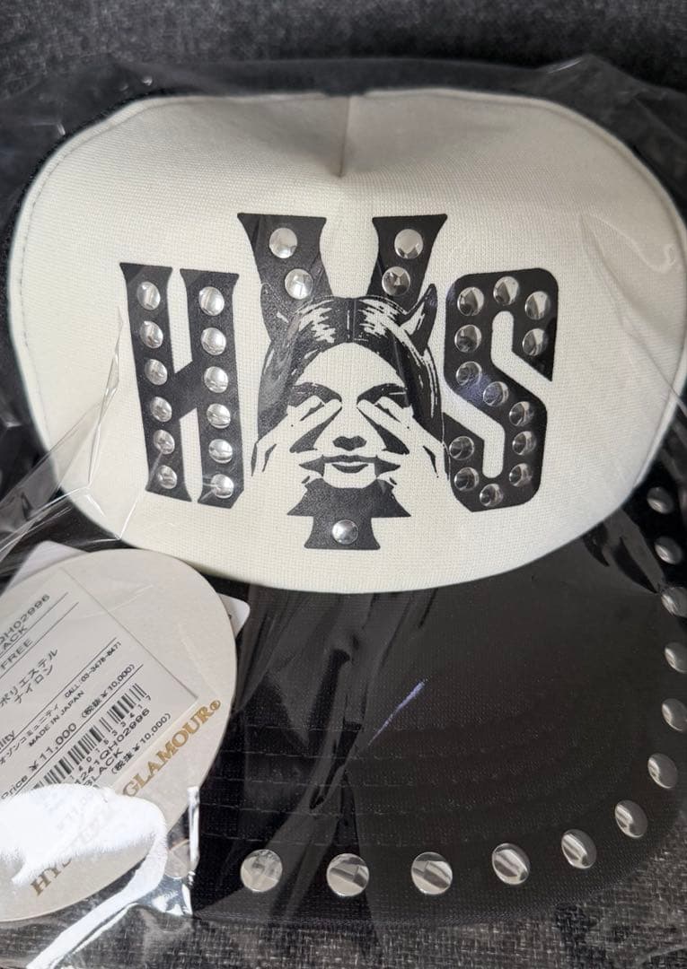 HYSTERIC GRAMMAR スタッズ　メッシュキャップ　正規品