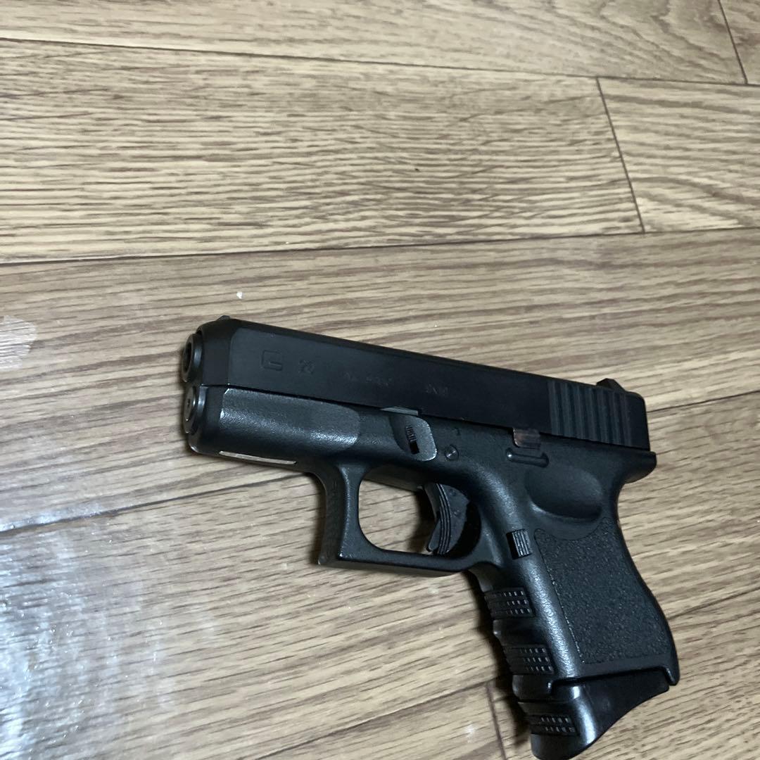 Glock 26ガスガン ブラック