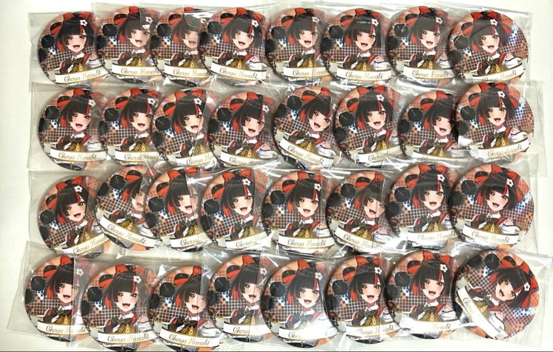 ぶいすぽっ！ 蝶屋はなび DIAMOND in the ROUGH 缶バッジ