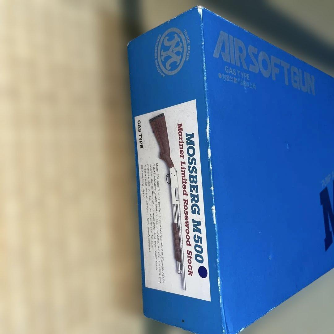 マルシン　m500 モスバーグ　ガス　ショットガン 限定木製　6mm