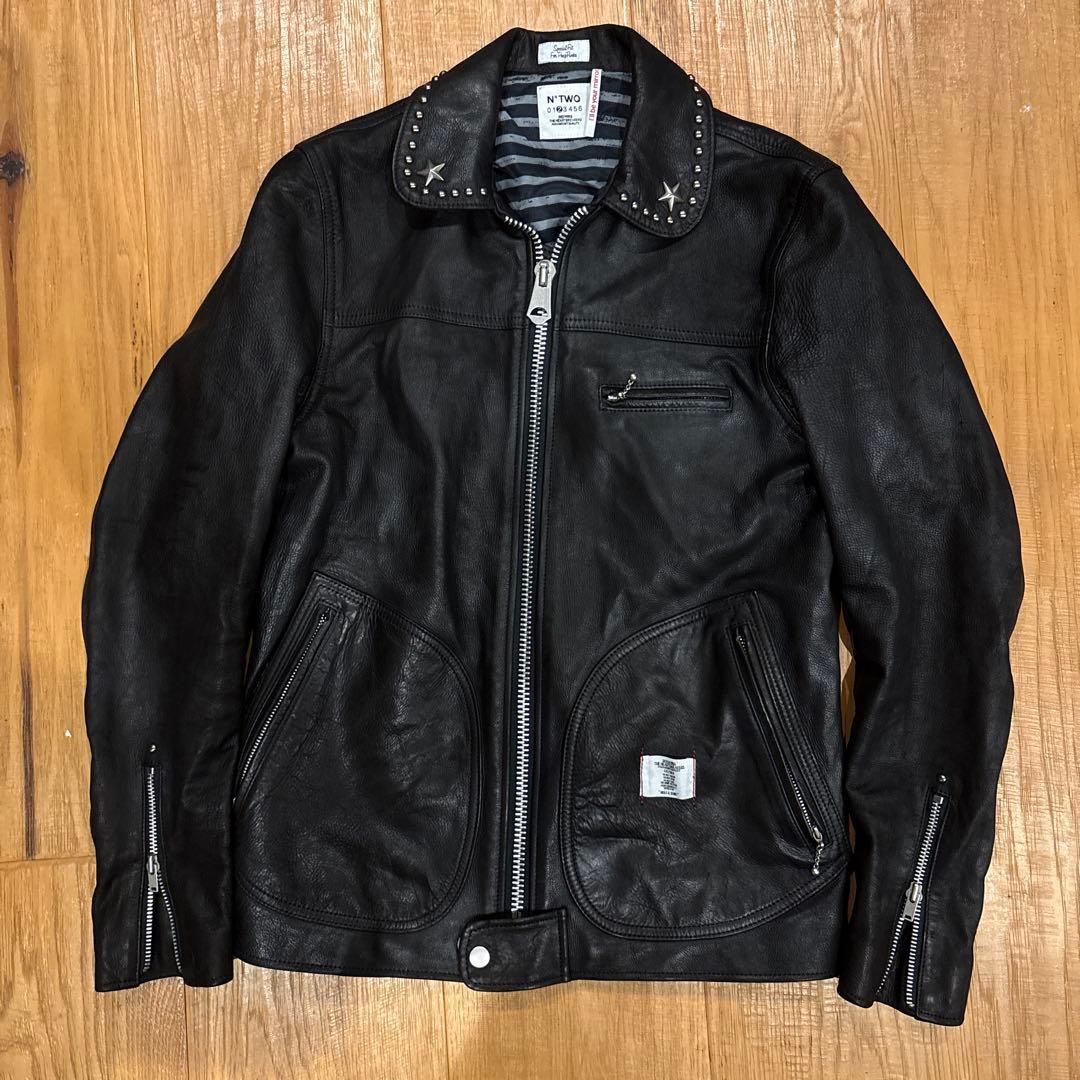 BEDWIN スタッズ　レア　レザージャケット　ブラック