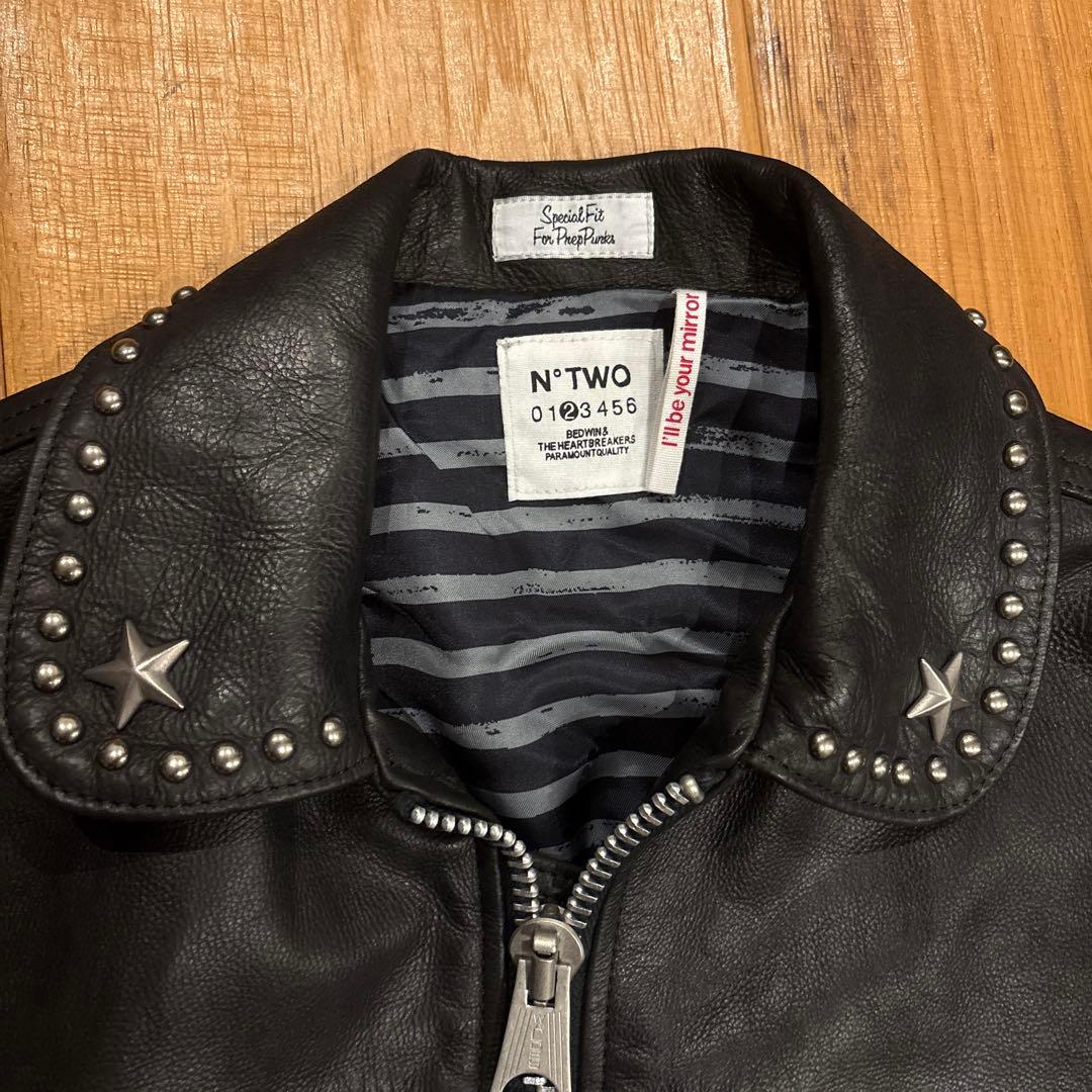 BEDWIN スタッズ　レア　レザージャケット　ブラック