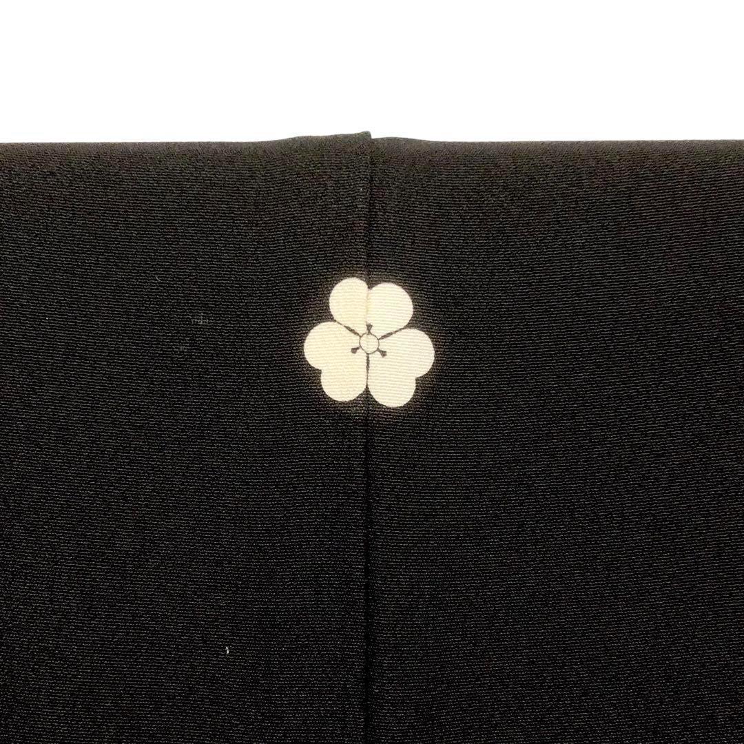 MK-1339 黒留袖 流水 船 松 花模様 金駒刺繍 金彩 トールサイズ