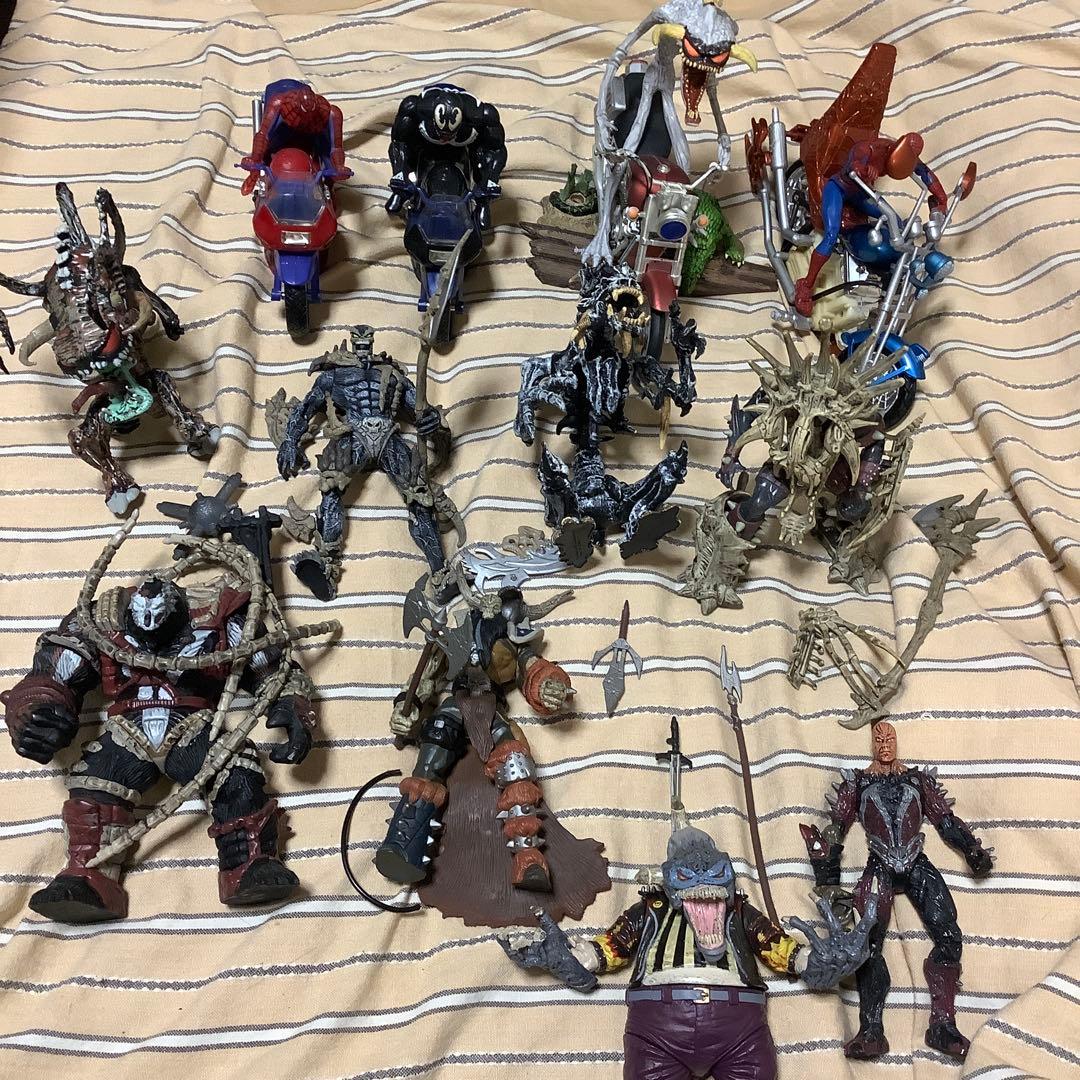 アメコミフィギュアセット スパイダーマン他