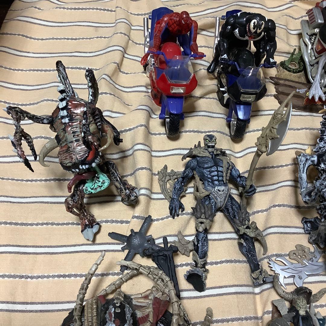 アメコミフィギュアセット スパイダーマン他