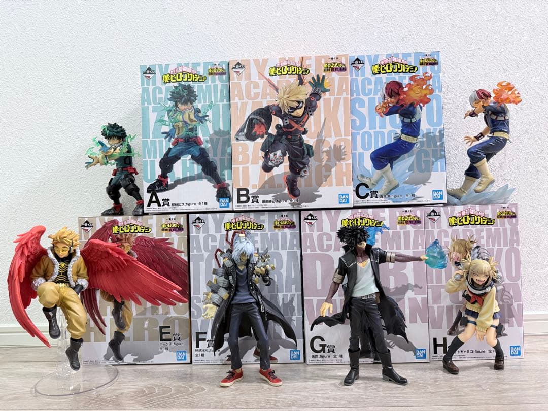 僕のヒーローアカデミア HERO&VILLAINS 一番くじ フィギュア 爆豪
