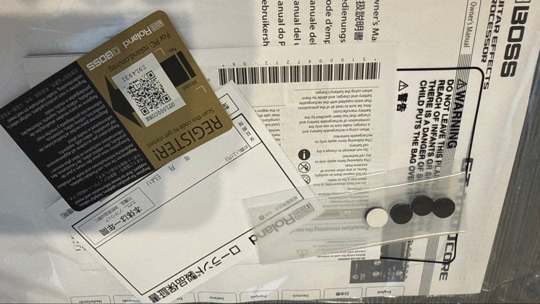 BOSS GT-1000CORE マルチエフェクター　付属品多数