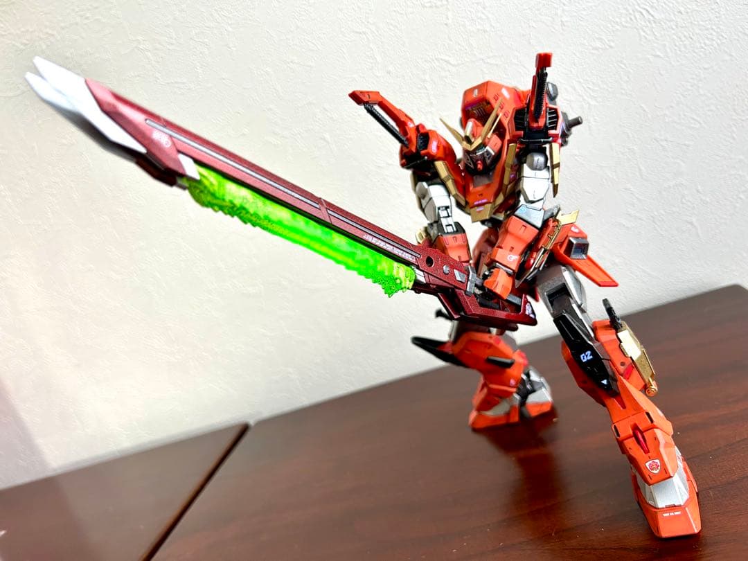 MGアストレイブルーフレームセカンドリバイ & FM ソードカラミティ セット