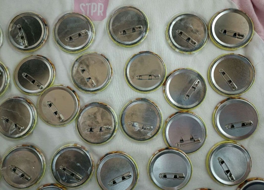 すとぷり　るぅと　缶バッチ　すとめも9　法被