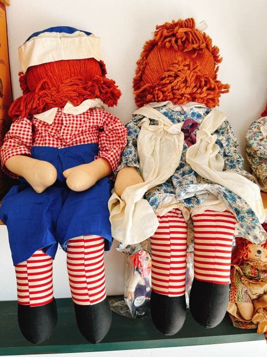 紙タグ付き∞ジョジーン80㎝ペアAnn＆Andy∞ラガディ