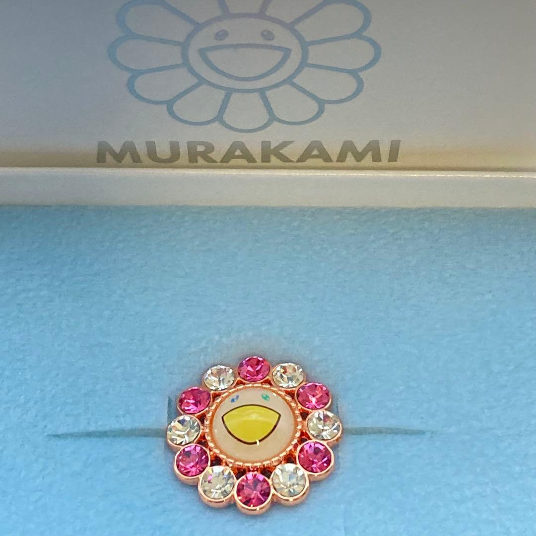 【新品】Liquem 村上隆 コラボ フラワー ピンズ（ピンクxホワイト）