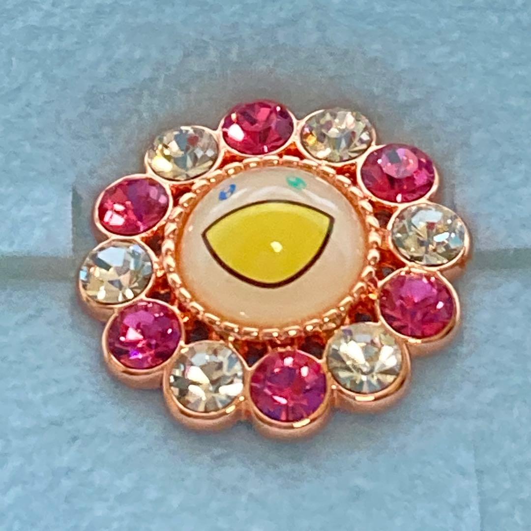 【新品】Liquem 村上隆 コラボ フラワー ピンズ（ピンクxホワイト）