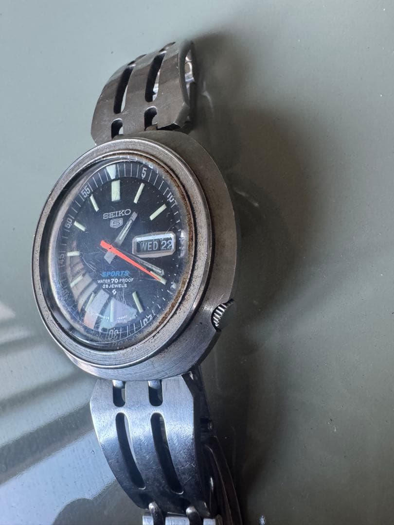 SEIKO スポーツ 自動巻き時計