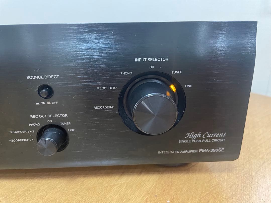 DENON PMA-390SE プリメインアンプ　ブラック