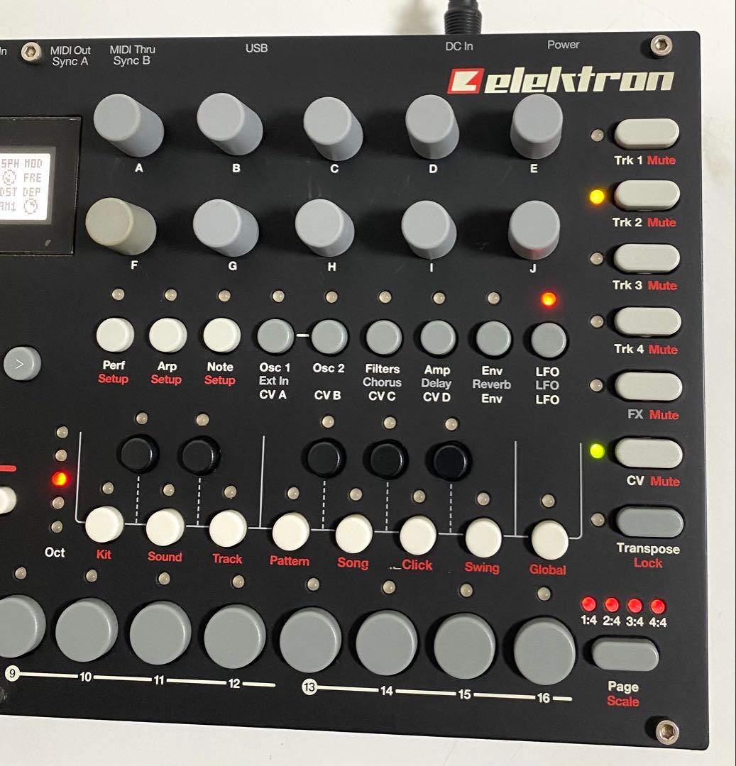 Elektron エレクトロン Analog Four アナログシンセサイザー