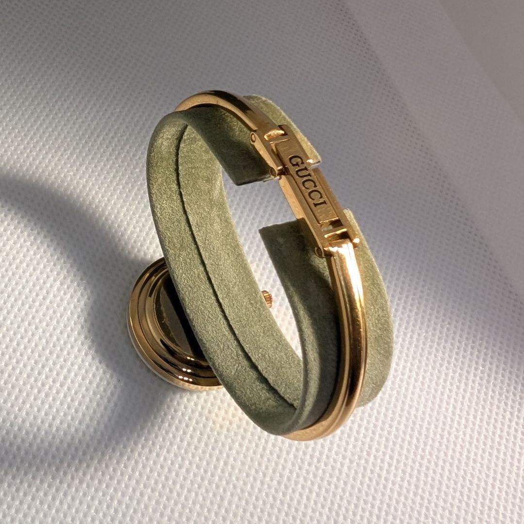 GUCCI アナログ時計 チェンジベゼル 12種 カラフルリング付き グッチ