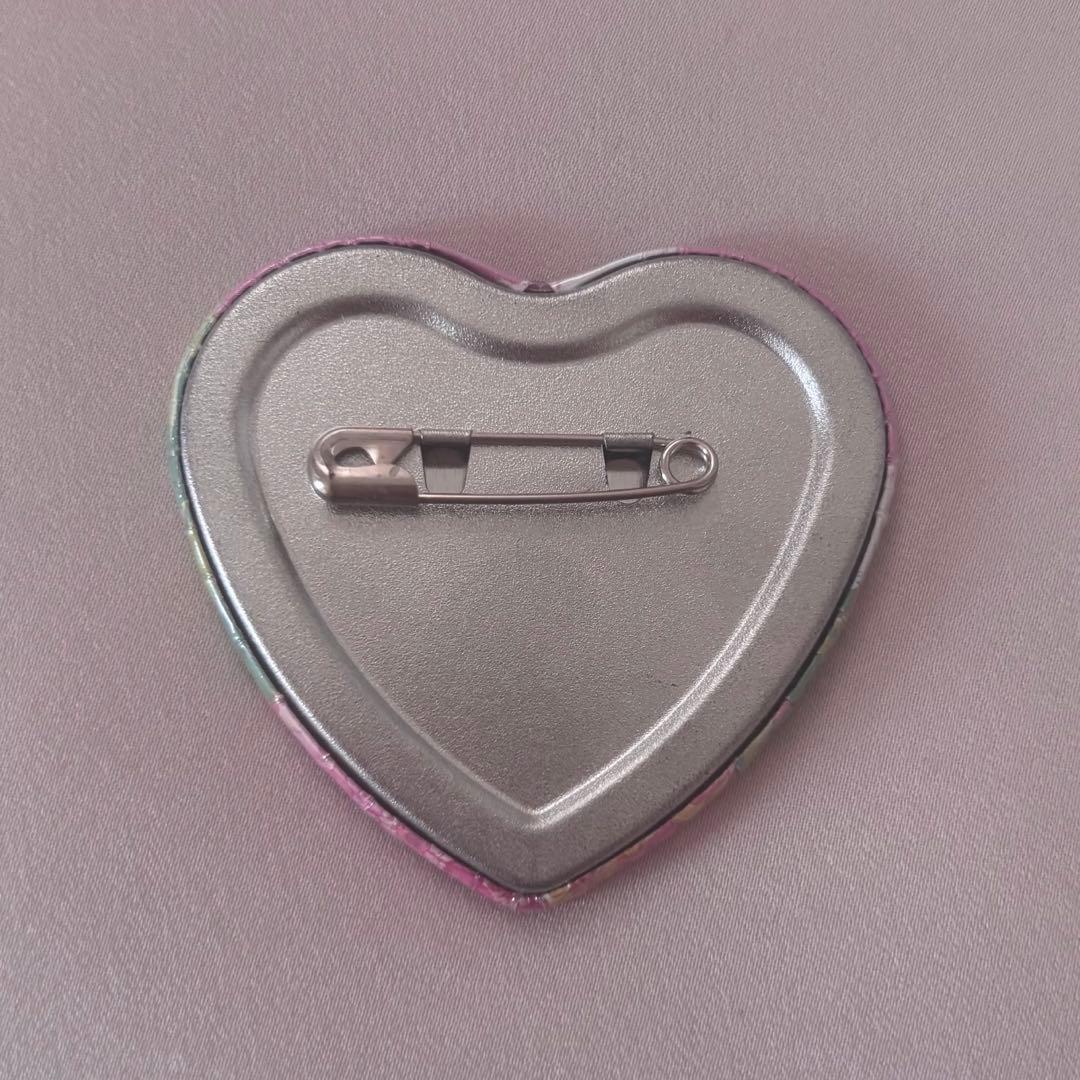 プリパラ ファルル ハート 缶バッジ