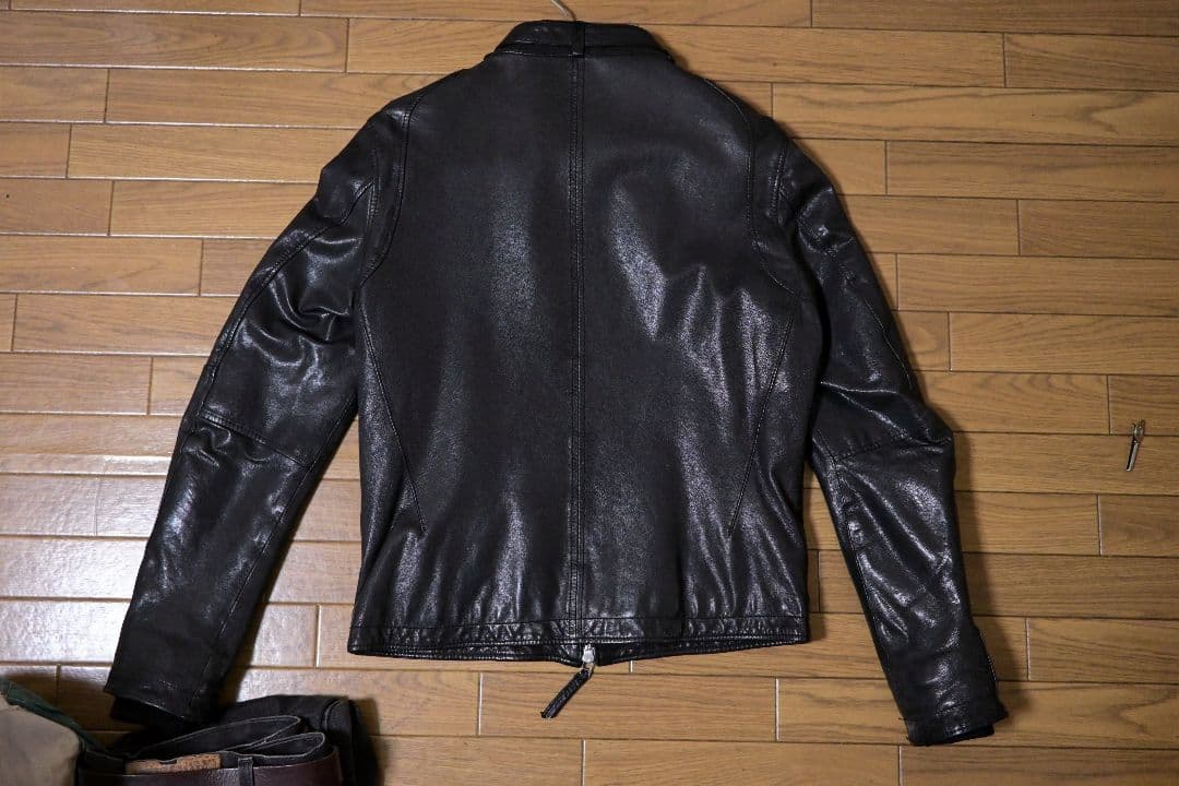 ジャケット・アウター Single Riders Goatskin as 70s