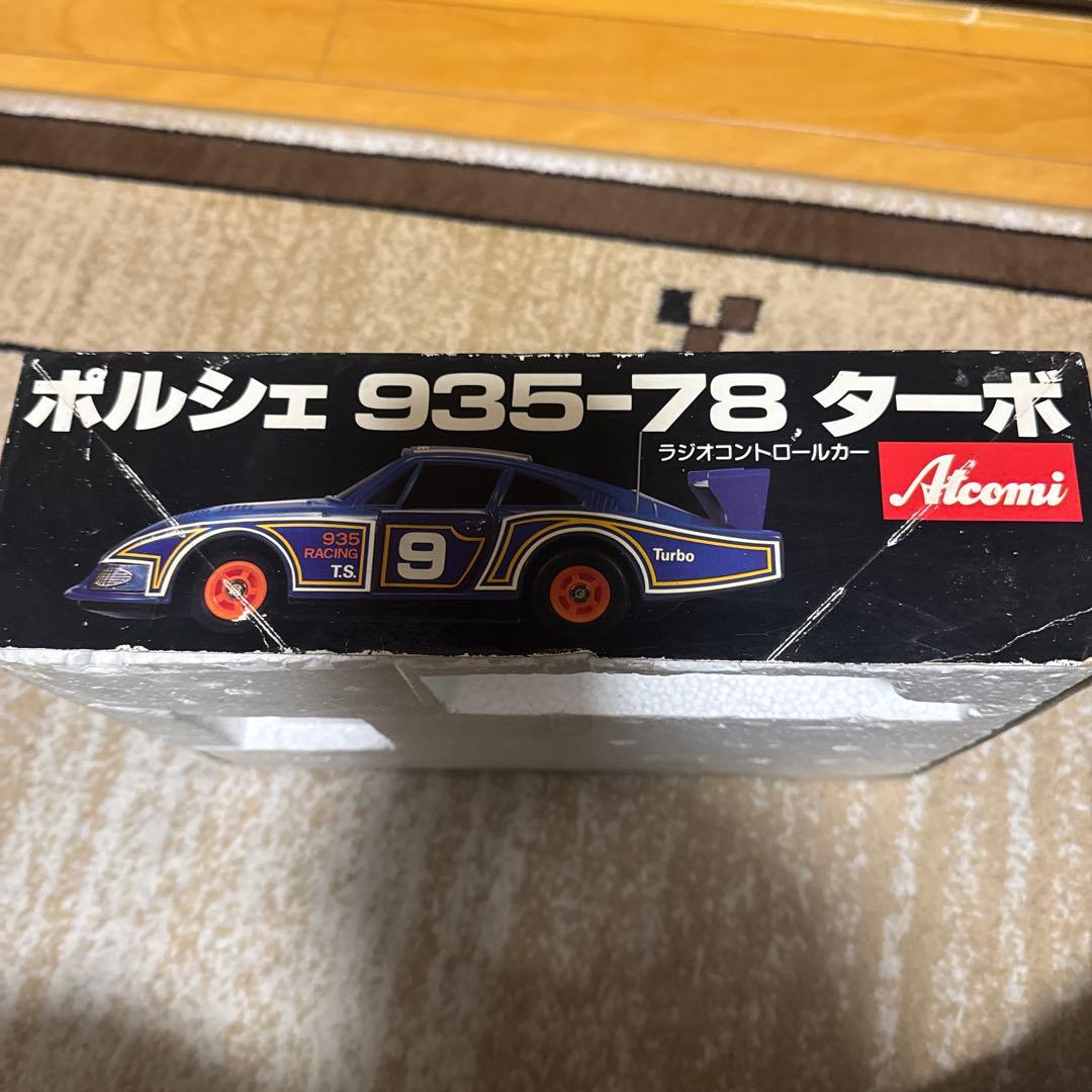 昭和レトロ　ポルシェ 935-78 ラジコンカー 1/28