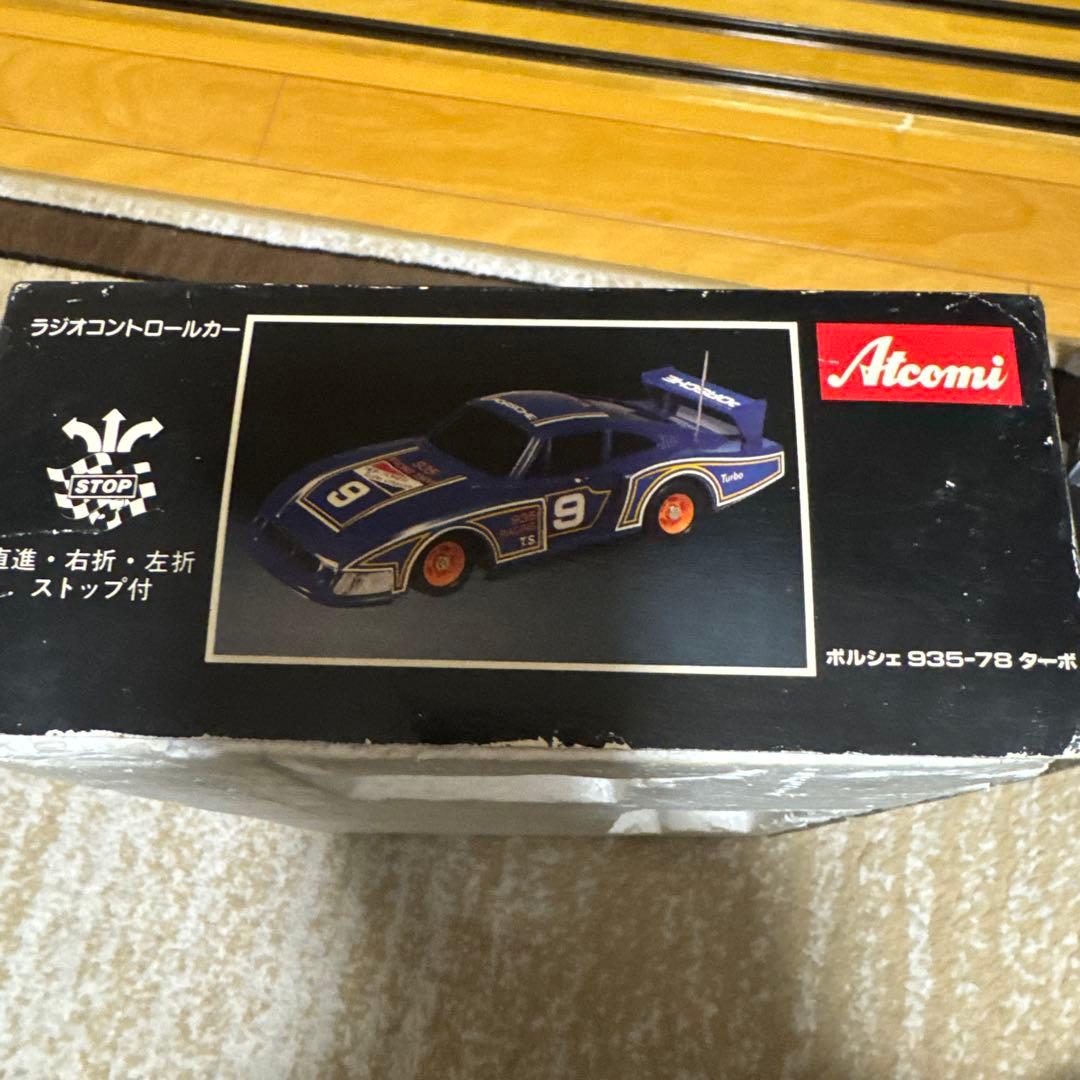 昭和レトロ　ポルシェ 935-78 ラジコンカー 1/28