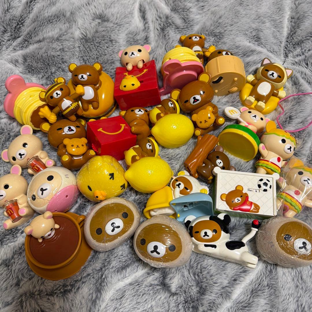 【詰め合わせCE】リラックマ グッズ おもちゃ ぷちてる