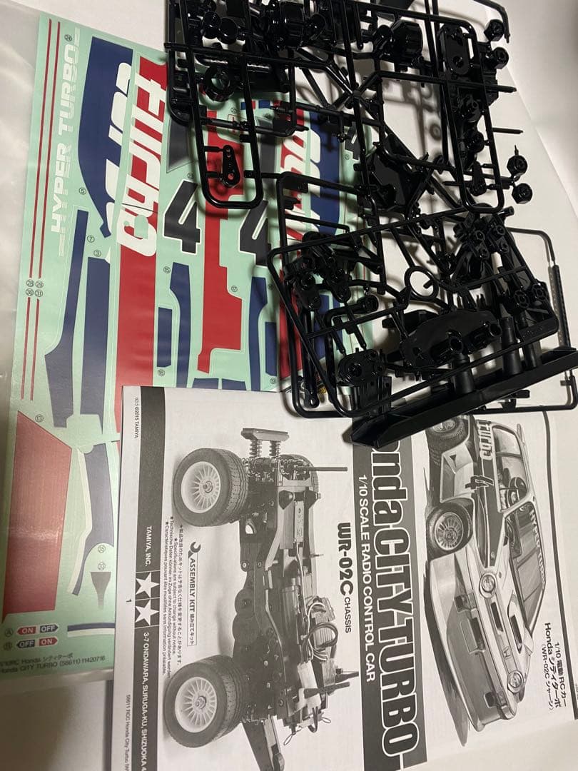 I*o様 タミヤ　Honda ホンダシティターボ （WR-02Cシャーシ）中古