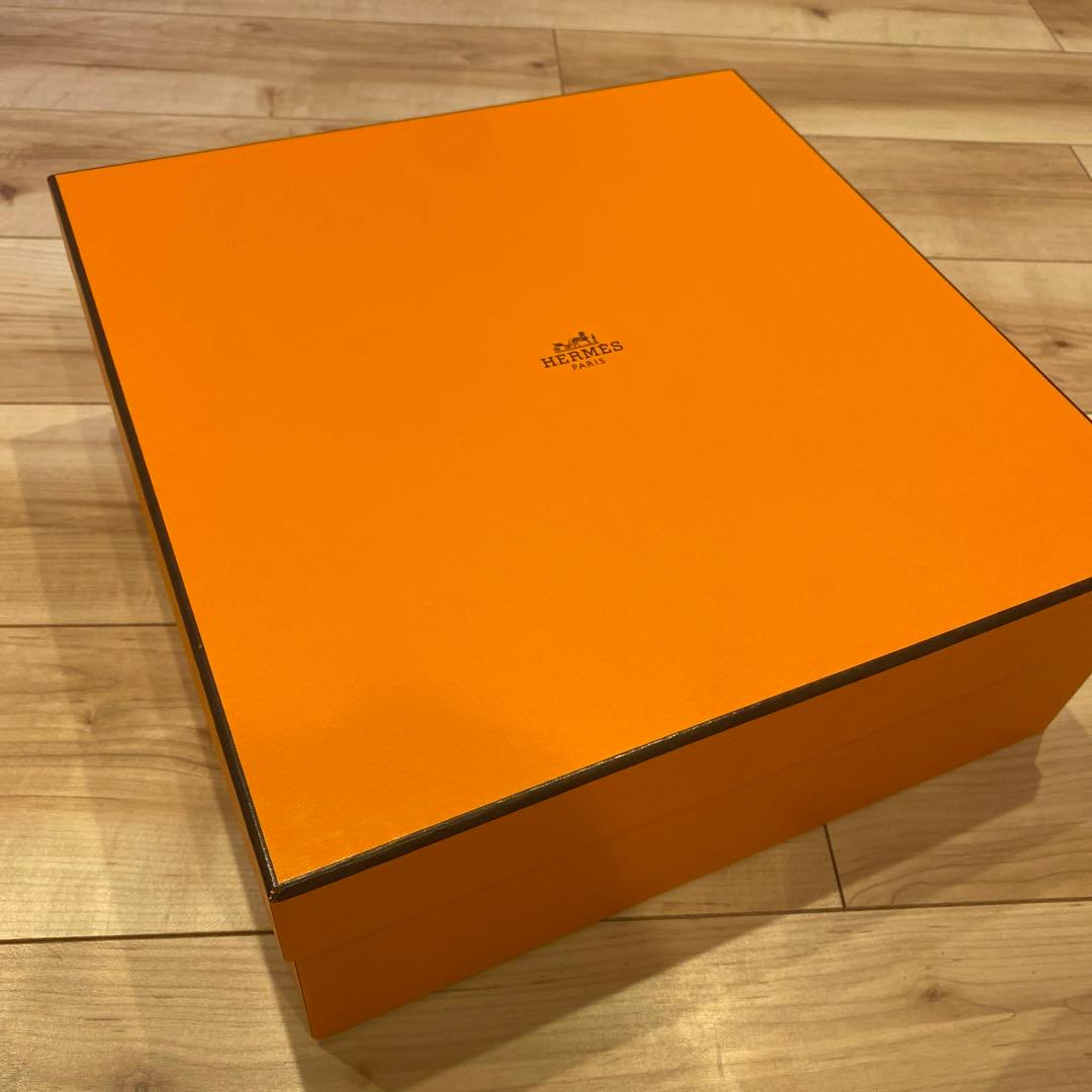 HERMES バーキン　オレンジbox 紙袋　リボン　美品