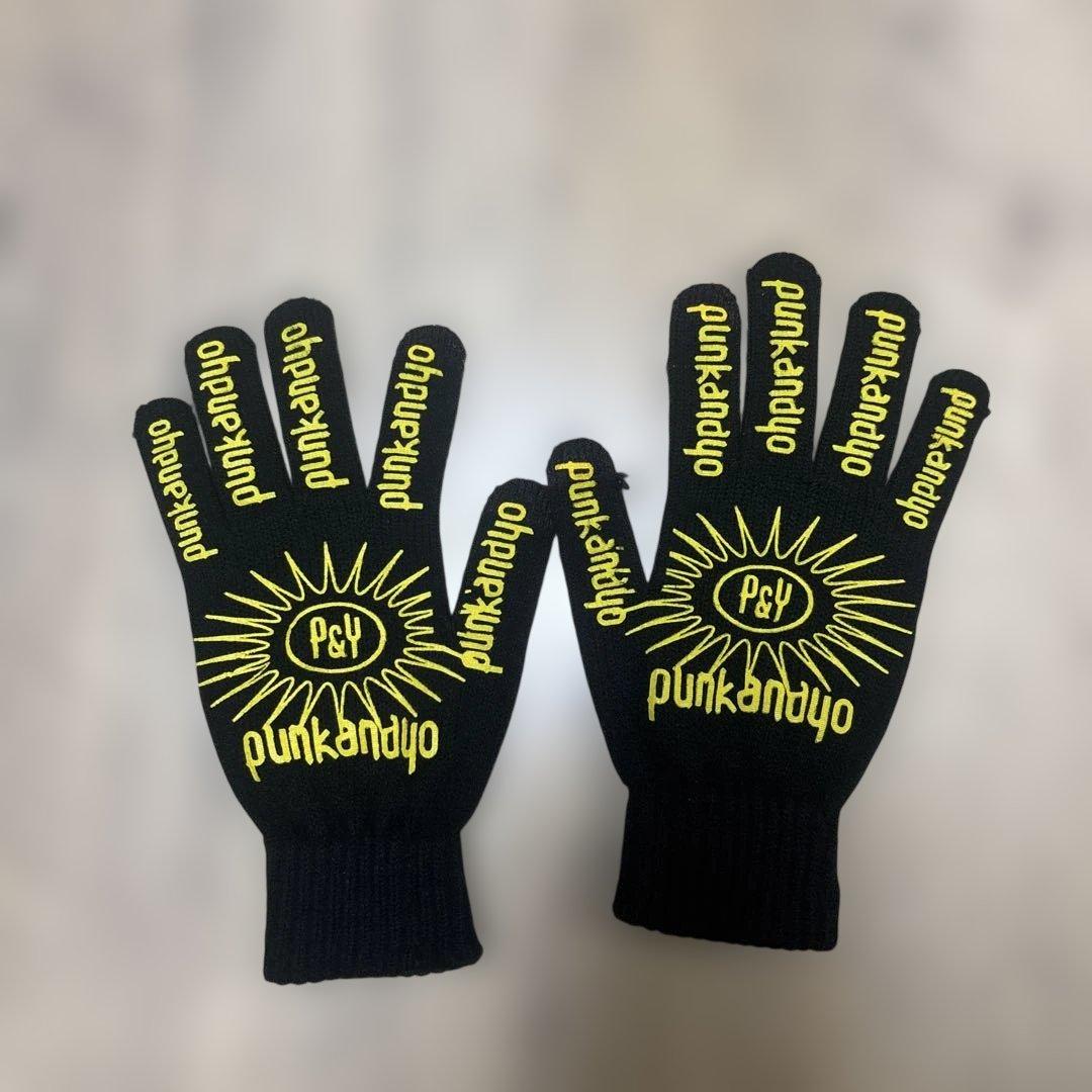 PUNKANDYO 手袋 黒