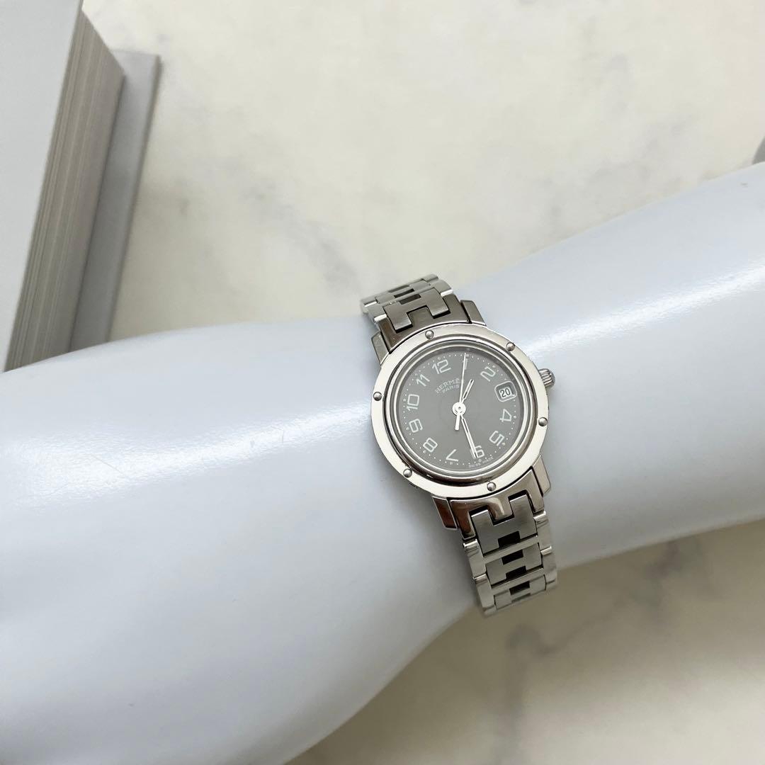 Hermes✨エルメス　クリッパー　腕時計　CL4.210