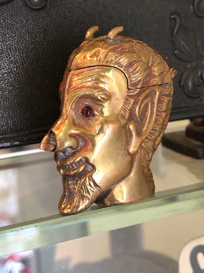 ビンテージ　デビル 悪魔　サタン　インダストリアル　ミッドセンチュリー 灰皿