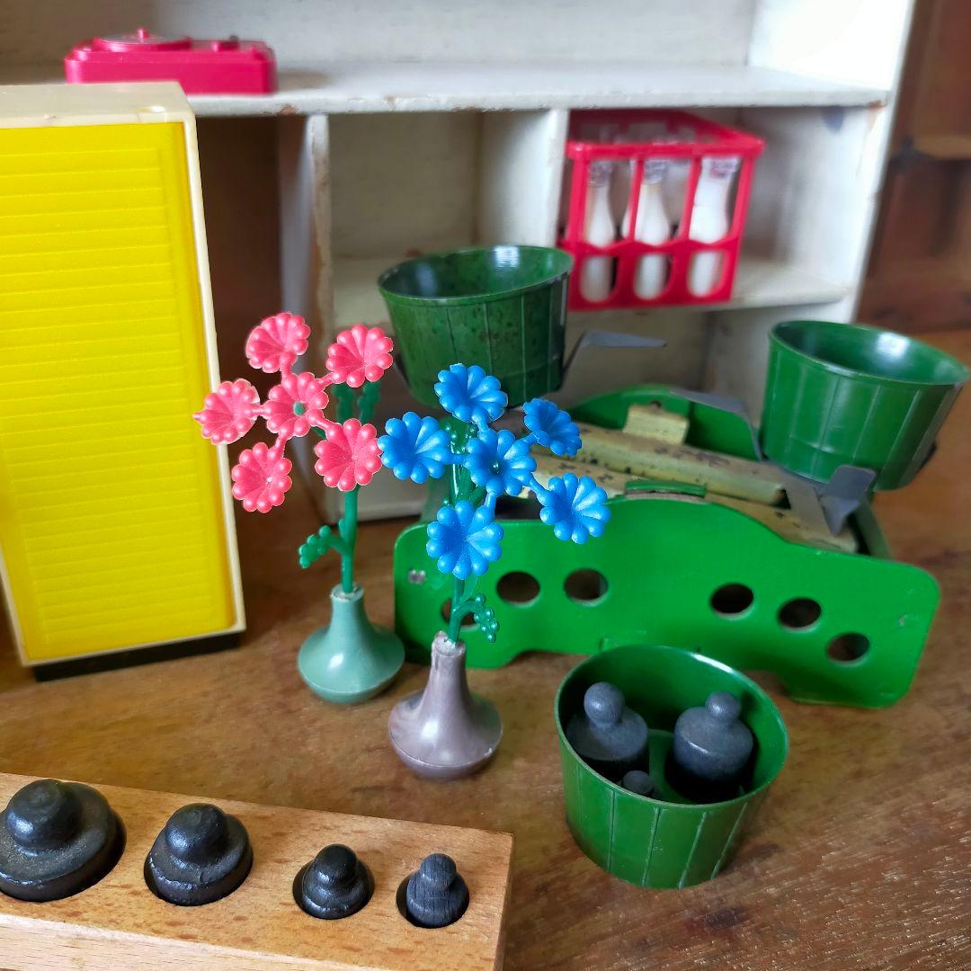 アリドール　ドールハウス　ドイツ　ヴィンテージ　蚤の市　ミニチュア　セット