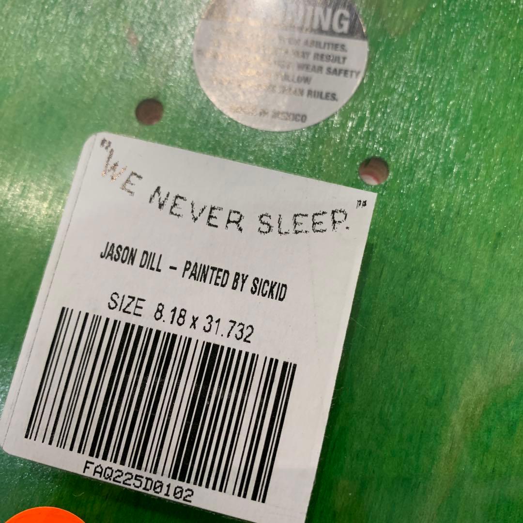 スケートボード Fucking Awesome Dill Painted sicked 8.18