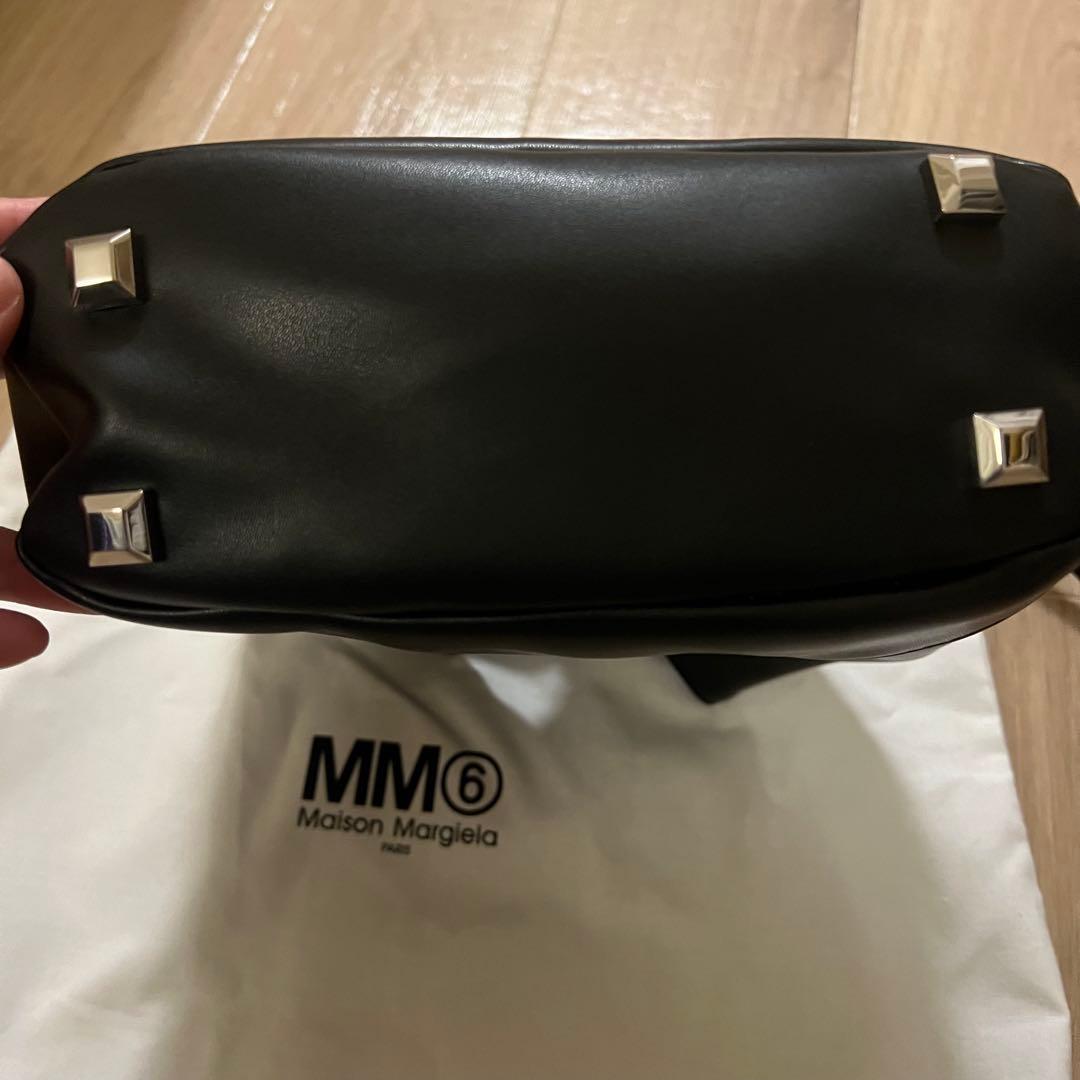 MM6 メゾンマルジェラ クロスボディバッグブラック
