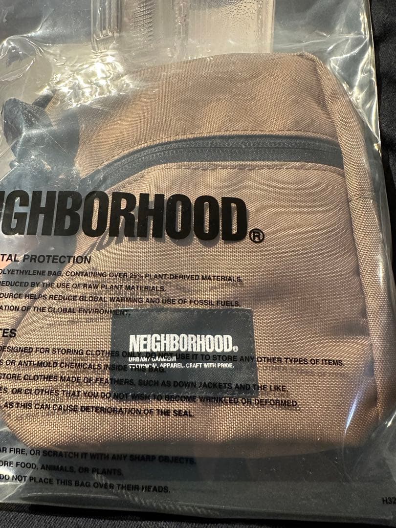 大幅値下げ‼️NEIGHBORHOOD. ブラウンミニバッグ 新品