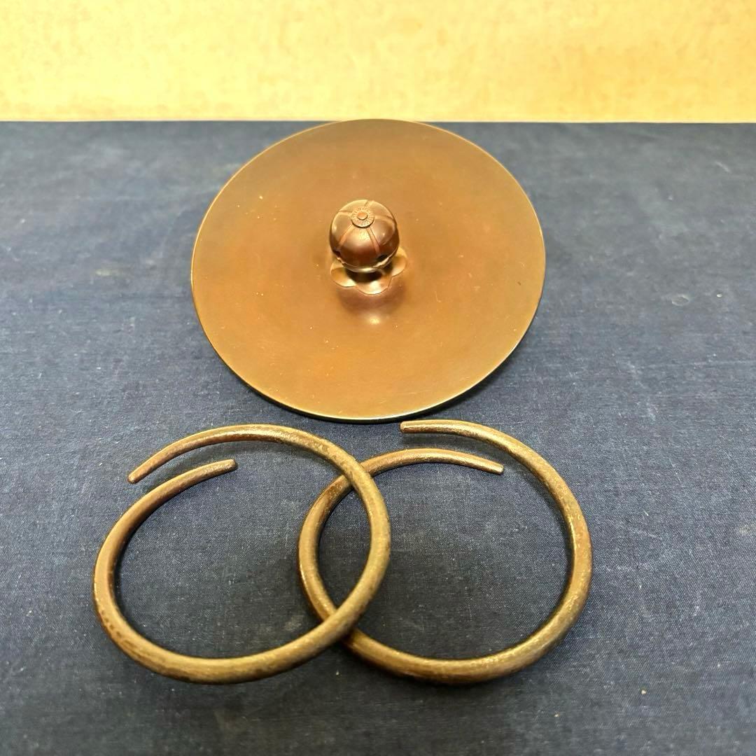 人間国宝敬典造 風炉 茶釜 電熱器 斑地紋面取風炉 羽付釜 ヤマキ電熱器 敷板