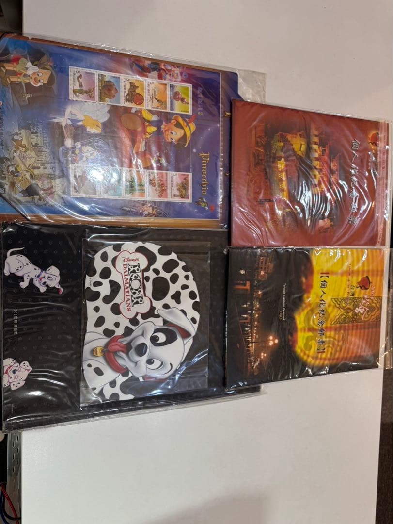 ディズニー　切手アルバムセット 4冊