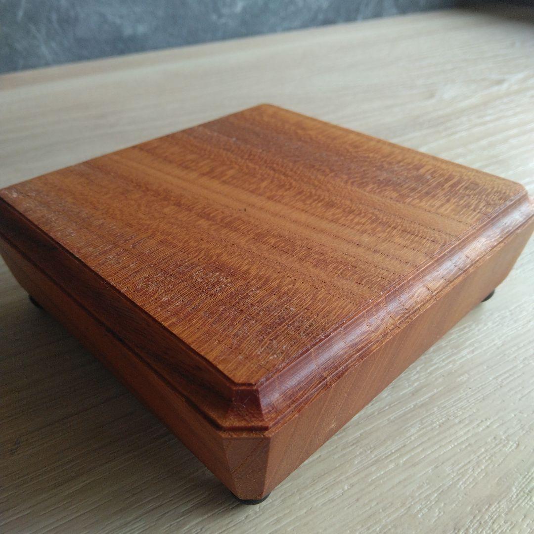 スピーカースタンド一対　欅無垢材