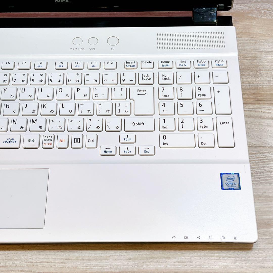 Corei7✨メモリ8G✨すぐ使えるノートパソコン✨大量保存1T✨カメラ✨訳あり