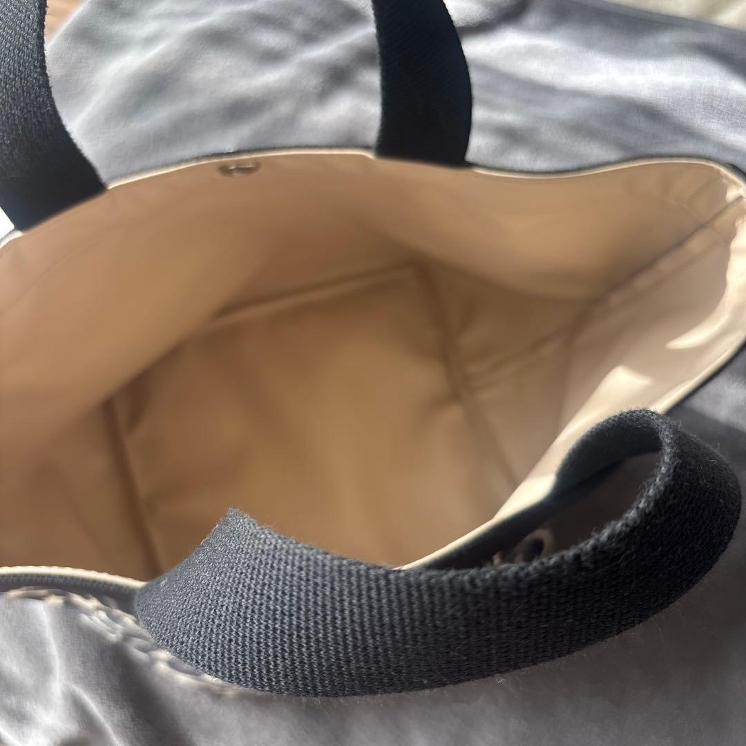 エルベシャプリエ 707FN パンサーブラン×ノワール×ノワール(舟型トートM