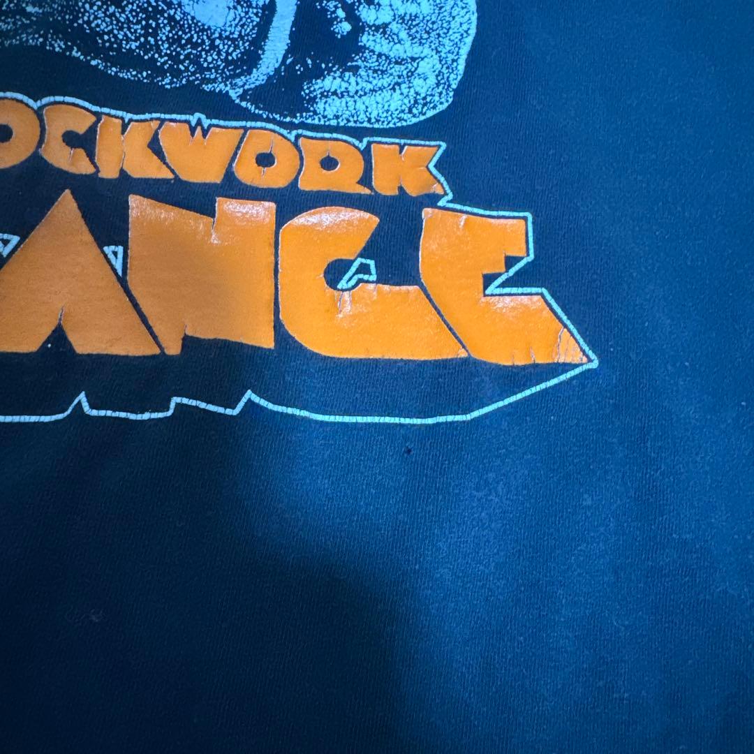 時計仕掛けのオレンジTシャツ XL 黒