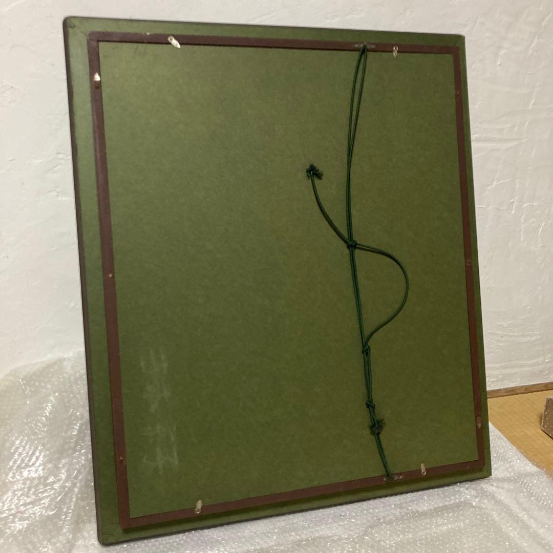 装飾的な木製額縁 ガラスあり