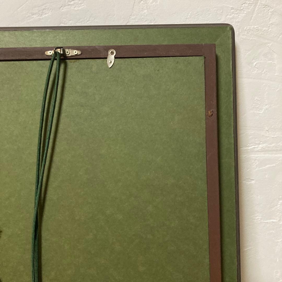 装飾的な木製額縁 ガラスあり