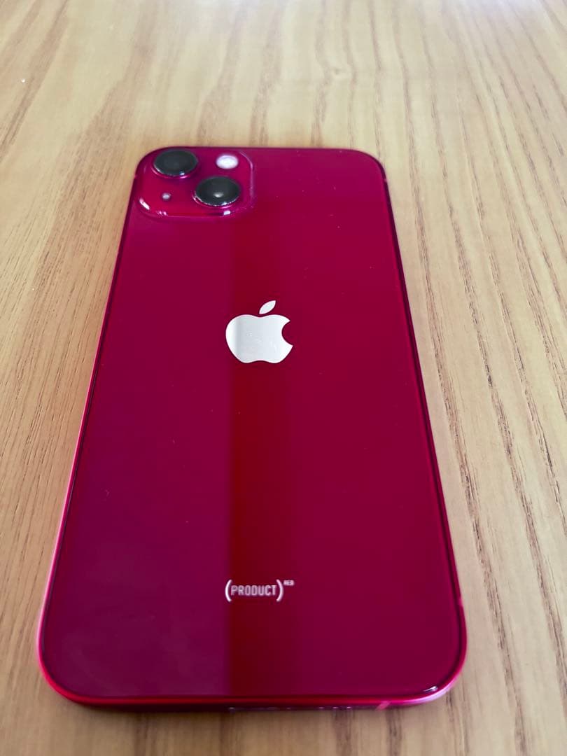 N*n様 Apple iPhone 13 128GBレッド　SIMフリー　ケーブ