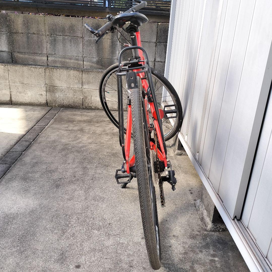 【直接渡し愛知】CYLVA F24 レッド BRIDGESTONE クロスバイク