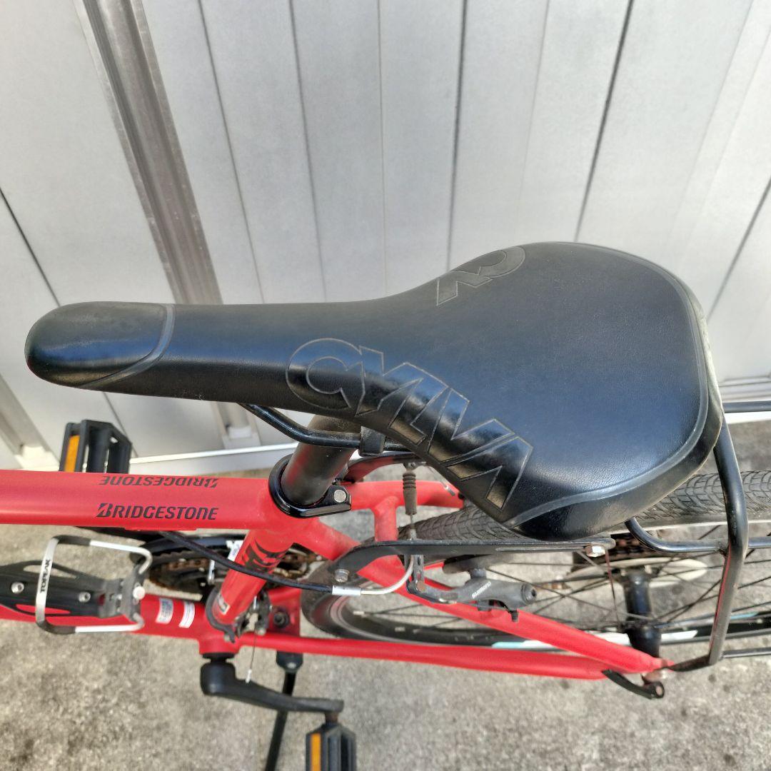 【直接渡し愛知】CYLVA F24 レッド BRIDGESTONE クロスバイク