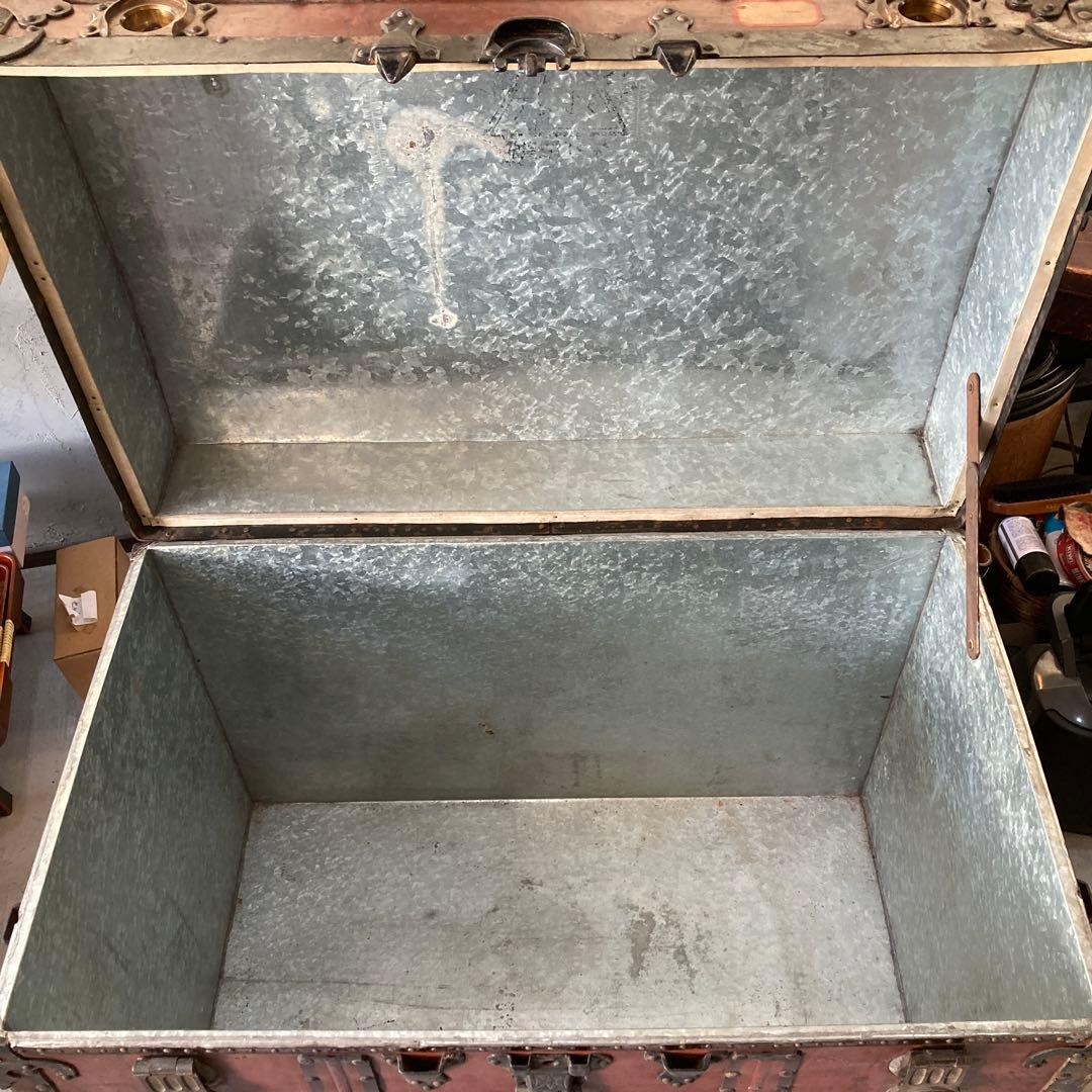 ⭐️稀少価値　レア物　アンティーク　ヴィンテージ　USトランク　スタッズ